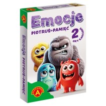Opakowanie gry karcianej Alexander Piotruś + Pamięć – Emocje dla dzieci