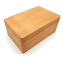 Duża drewniana szkatułka na biżuterię 30x20x12 cm z zaokrąglonymi rogami